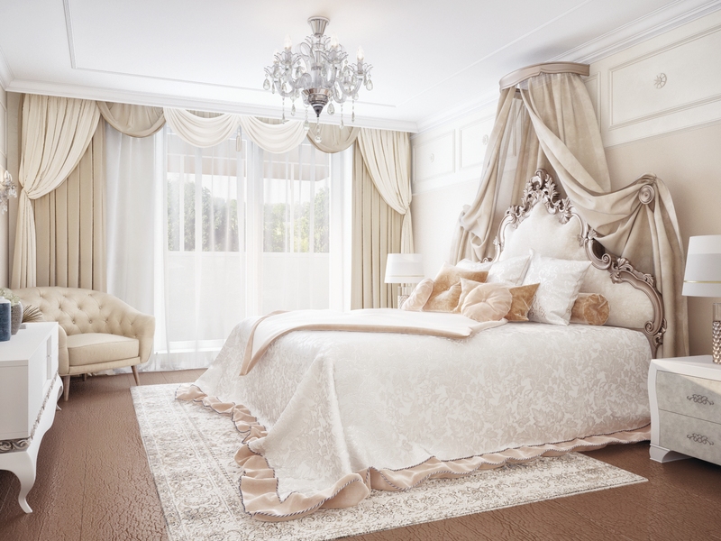 Спальня-кожанный пол - Дизайн интерьера квартиры, Червишевский тракт