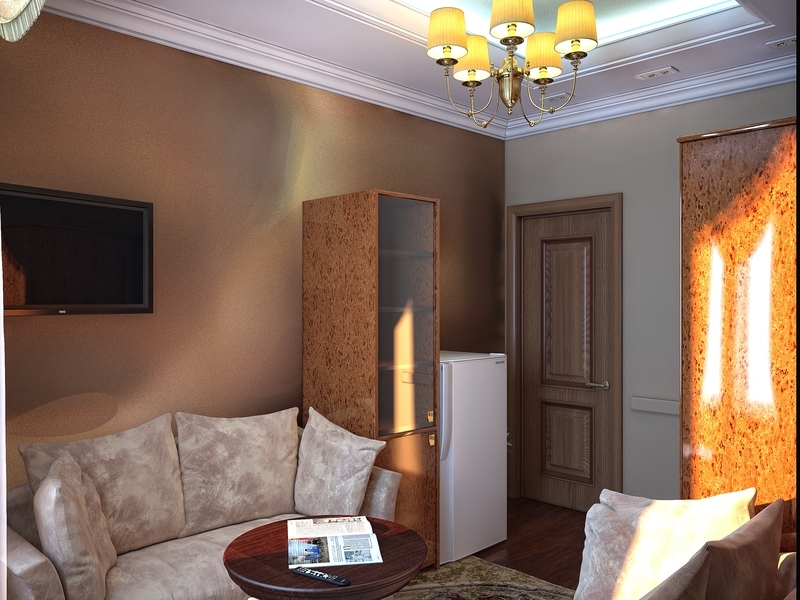 Комната отдыха в классическом стиле - Дизайн интерьера кабинета руководителя