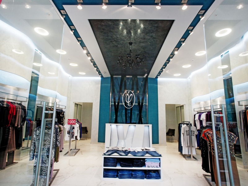 Дизайн интерьера магазина-бутика Yudashkin Jeans
