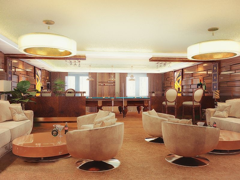 Холл гостиницы - Дизайн интерьера Гостиницы